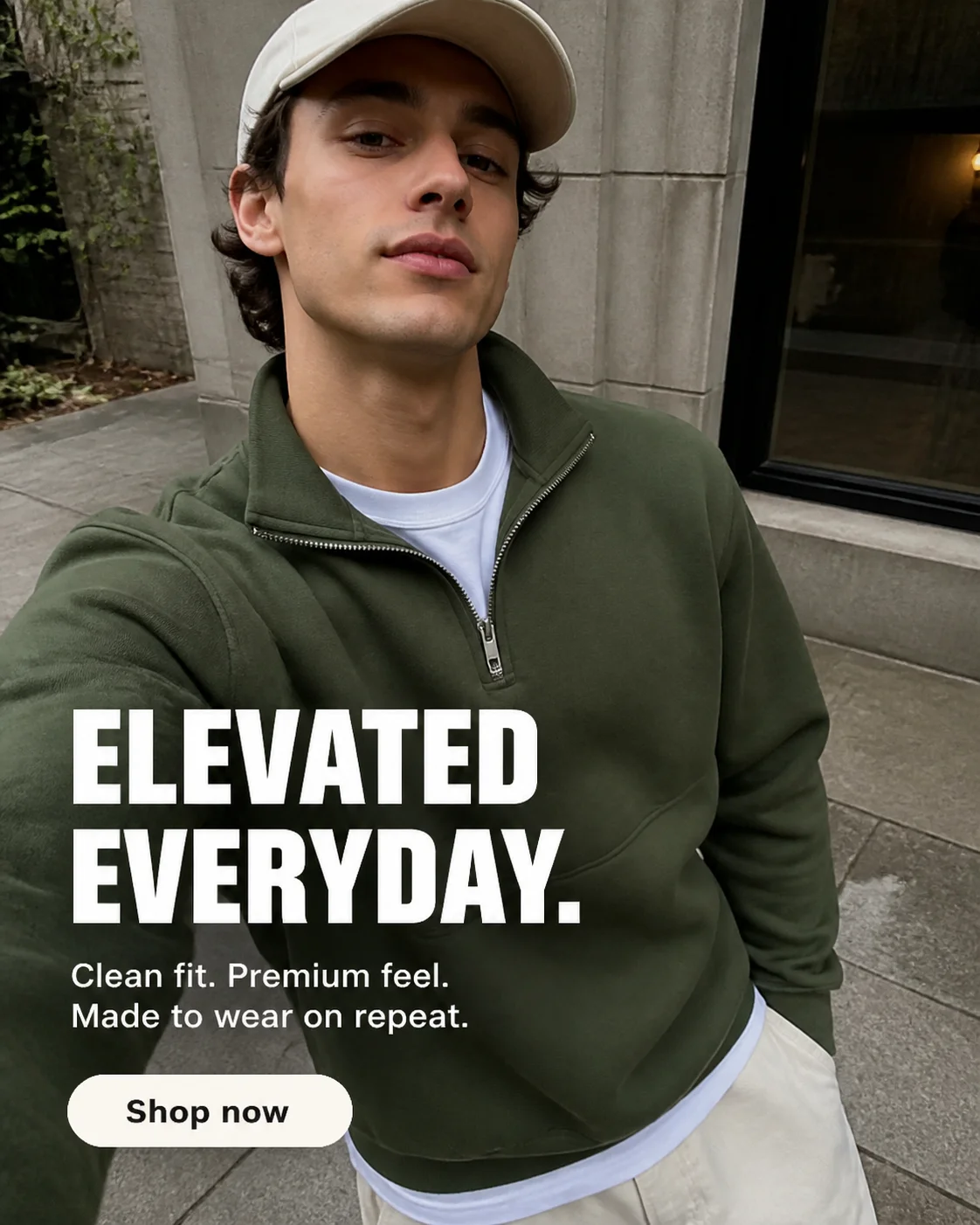 Generated apparel UGC-style ad creative